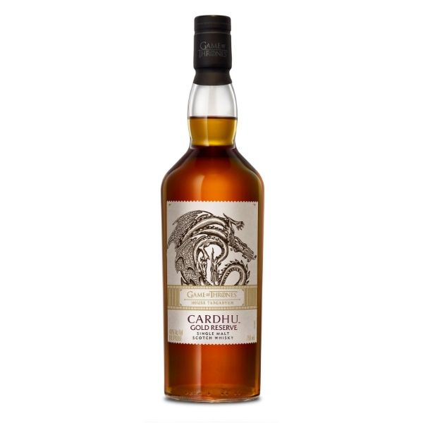 Cardhu Gold Reserve House Targaryen Scotch Single Malt Game Of Thrones Limited Edition 750ml