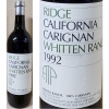 Ridge Whitten Ranch Sonoma Carignan 1992