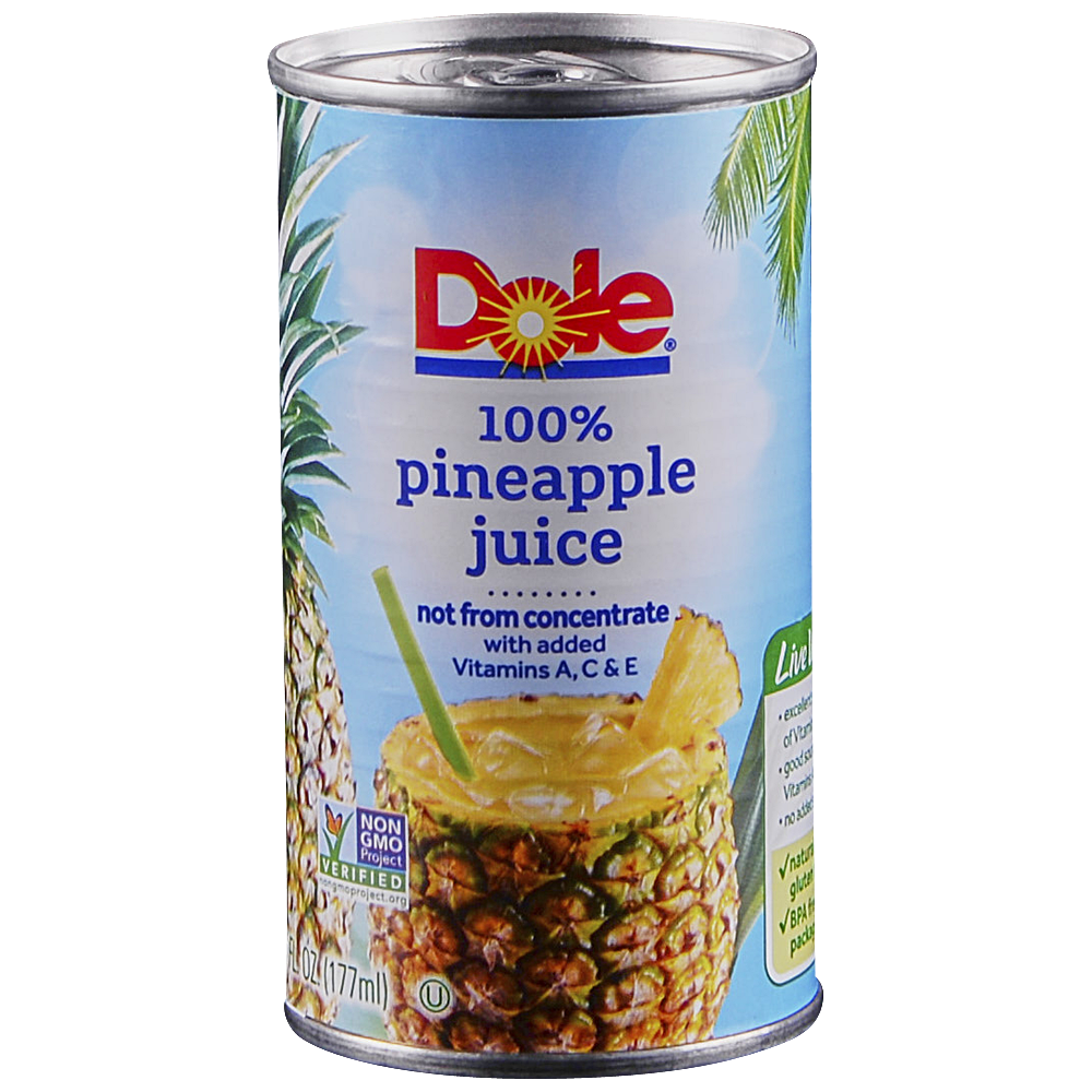Dole Pineapple Juice 8.4oz Can Liquor Store Online
