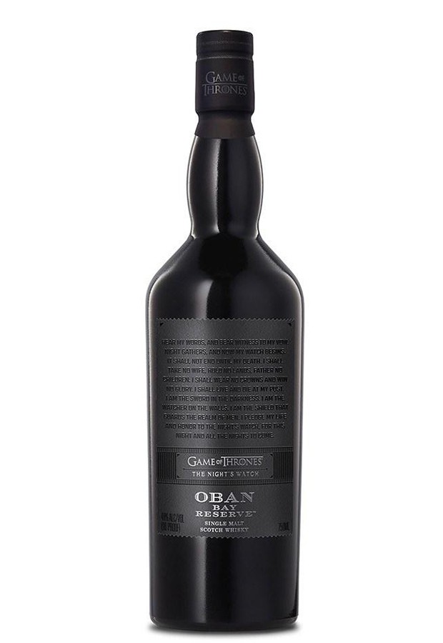 Oban The Night's Watch Scotch Single Malt Bay Reserve Game Of Thrones Limited 86pf 750ml