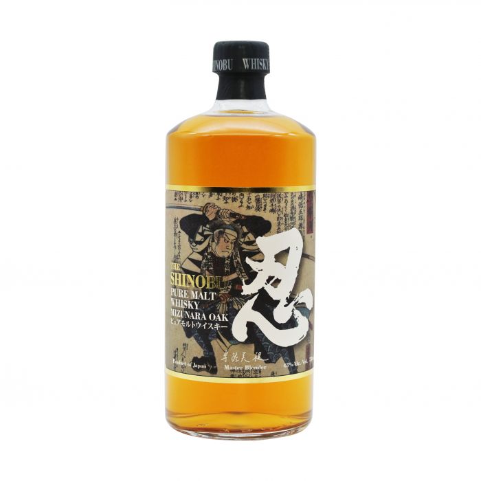 Shinobu Whiskey Pure Malt In Mizunara Oak Japan 86pf 750ml