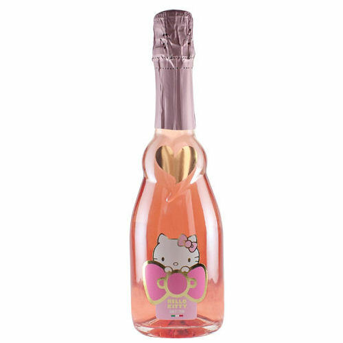 Hello Kitty Sweet Pink Sparkling 2017 (Italy) 375ML Half Bottle