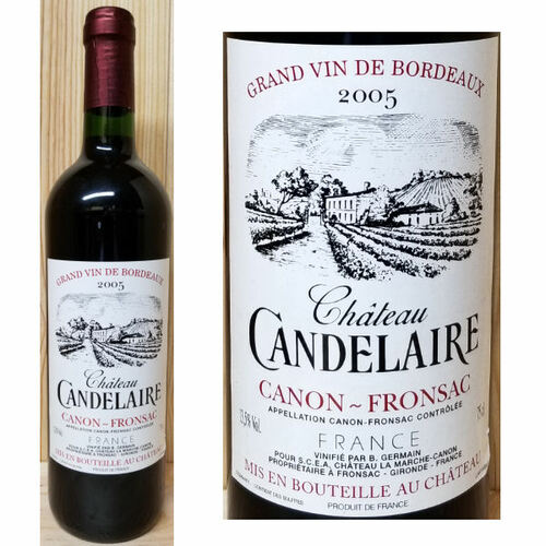 Chateau Candelaire Canon-Fronsac 2005