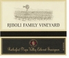 Riboli Family Vineyard Rutherford Cabernet 2009