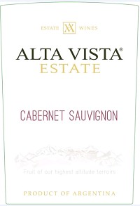 Alta Vista Cabernet Sauvignon Estate 750ml