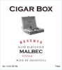 Cigar Box Malbec Reserve 750ml