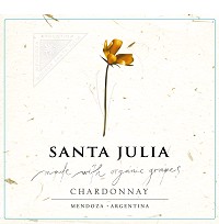 Santa Julia Chardonnay Organica 750ml