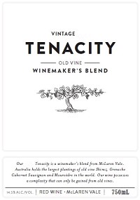 Tenacity Old Vine Winemaker's Blend 750ml