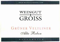 Weingut Groiss Gruner Veltliner Alte Reben 750ml
