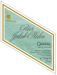 Peter Jakob Kuhn Riesling Trocken Quarzit 750ml
