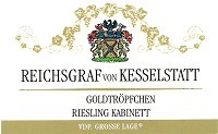Reichsgraf Von Kesselstatt Goldtropfchen Riesling Kabinett 750ml
