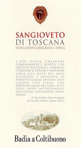 Badia A Coltibuono Toscana Sangioveto 750ml
