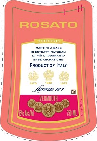 Martini & Rossi Vermouth Rosato 1L