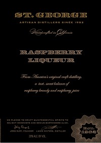 St. George Liqueur Raspberry 750ml