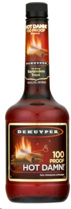 Dekuyper Schnapps Hot Damn! 100@ 375ml