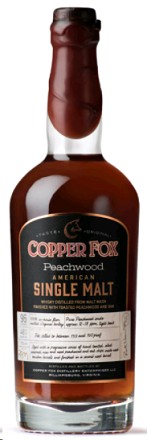 Copper Fox Whiskey Single Malt Peachwood 750ml