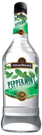 Hiram Walker Schnapps Peppermint 60@ 1L