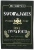 Savory & James Port Tawny 750ml