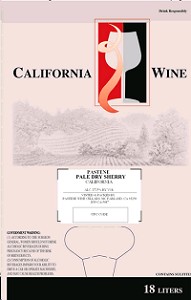 Pastene Pale Dry Sherry 1.50L