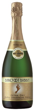 Barefoot Bubbly Extra Dry Champagne 750ml