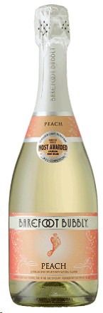 Barefoot Bubbly Peach 750ml