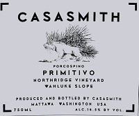 Casa Smith Primitivo Porcospino 750ml