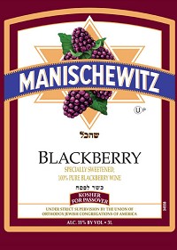 Manischewitz Blackberry Kosher For Passover 3L