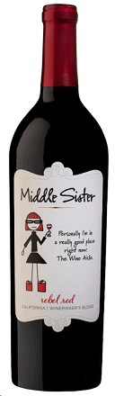 Middle Sister Rebel Red 750ml