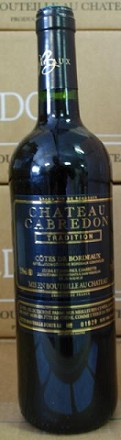 Chateau Cabredon Cotes De Bordeaux Tradition 750ml
