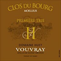 Domaine Huet Vouvray Clos Du Bourg Moelleux Premiere Trie 750ml