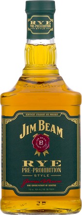 Jim Beam Rye Pre-prohibition Style 1L