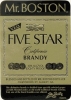 Mr. Boston Brandy Five Star 1L