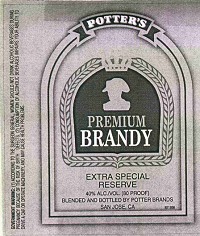 Potter's Brandy Premium 1L