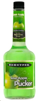 Dekuyper Sour Apple Pucker 1L