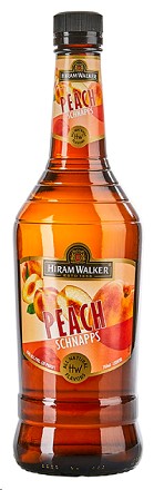 Hiram Walker Schnapps Peach 1L