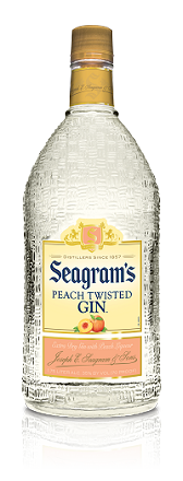 Seagram's Gin Peach Twisted 1.75L