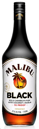 Malibu Rum Black 750ml