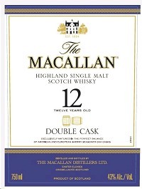 The Macallan Scotch Single Malt 12 Year Double Cask 750ml