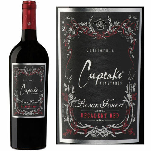 Cupcake Black Forest California Decadent Red NV
