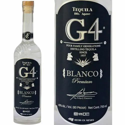 G4 Blanco Tequila 750ml