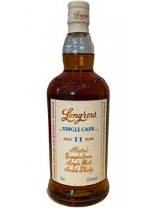 Longrow First Fill Sauternes Cask Matured Aged 11 Years Peated Campbeltown Single Malt Whisky 750ml