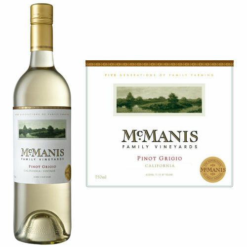 McManis Family California Pinot Grigio 2020