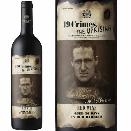 19 Crimes The Uprising Rum Barrel Aged Red Wine 2019 (Australia)