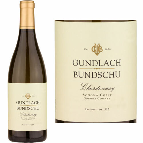 Gundlach Bundschu Sonoma Coast Chardonnay 2018