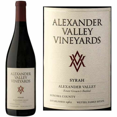 Alexander Valley Vineyards Wetzel Family Estate Syrah 2018