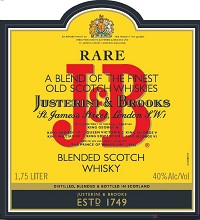 tin map Goat J & B Scotch Rare 750ml | Whisky Liquor Store