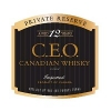C.e.o. Canadian Whisky 12 Year Private Reserve 750ml