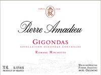 Pierre Amadieu Gigondas Romane Machotte 750ml