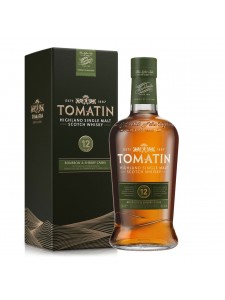 Tomatin Aged 12 Years Bourbon and Sherry Casks Highland Single Malt Scotch Whisky 750ml