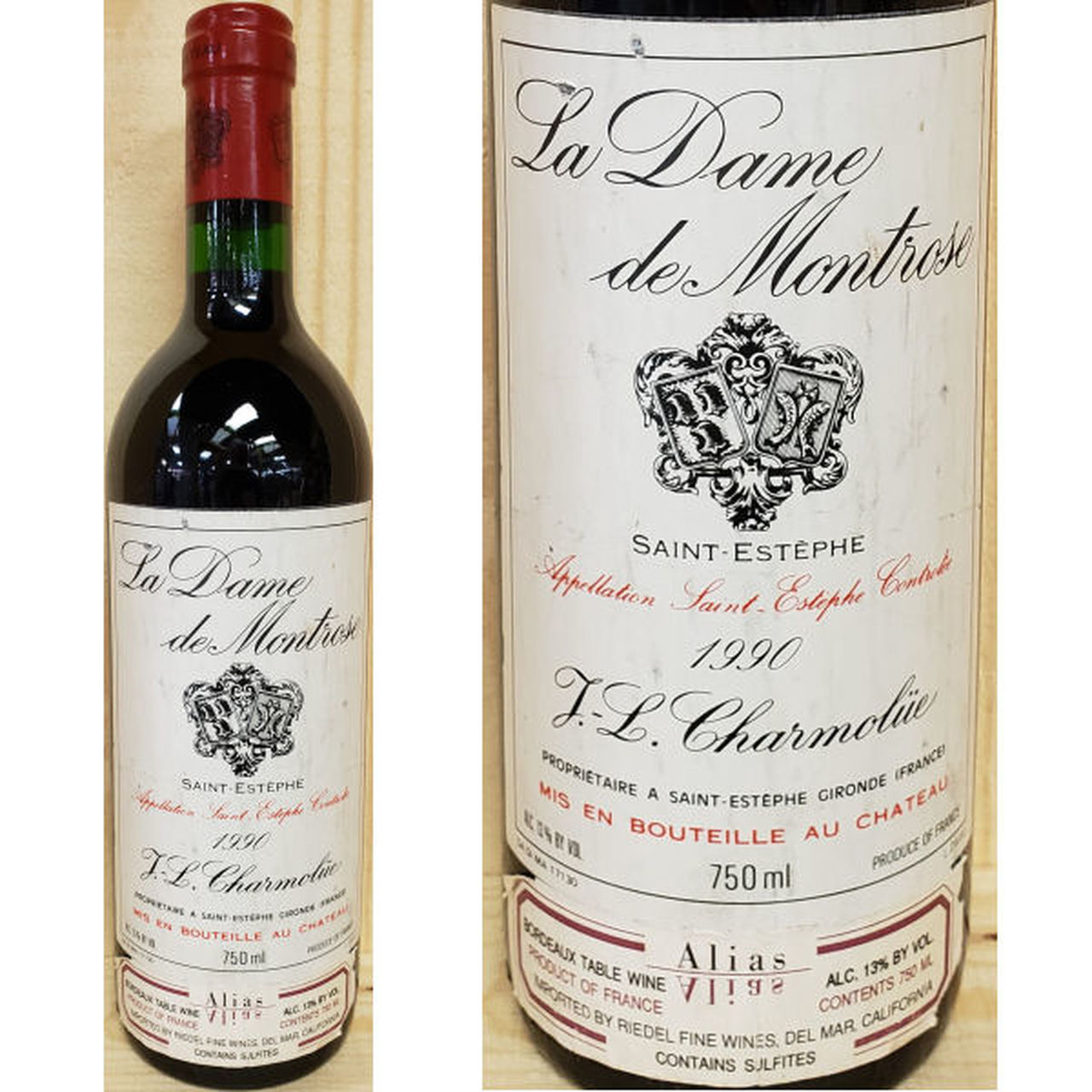 Chateau Montrose le Dame de Montrose 1990 Liquor Store Online